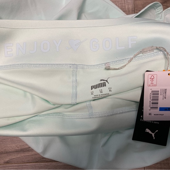PUMA PWRSHAPE Women’s Skort Size XL Golf Stretch Summer Skirt Soothing Sea NEW - Picture 8 of 11